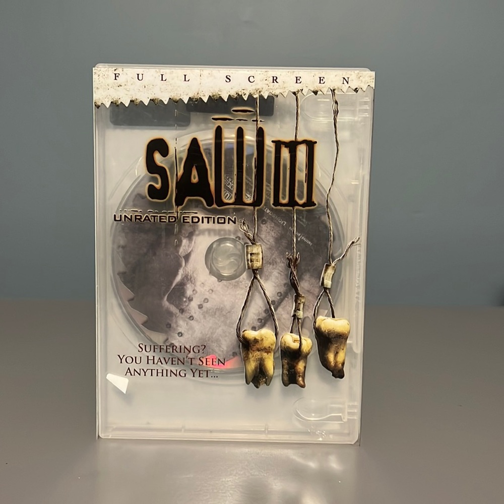 Saw 3 DVD bundle 4 for $10.00